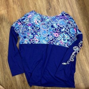 Lilly Pulitzer Finn top. XL. Good used condition.
